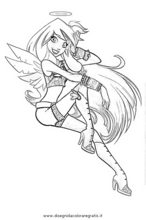 Disegno raf_02 copy: personaggio cartone animato da colorare